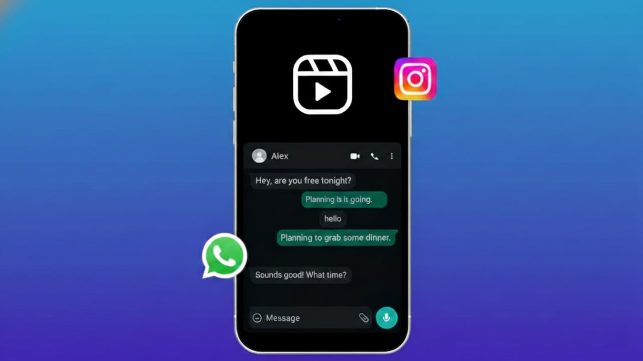 How to Watch Instagram Reels While Chatting on WhatsApp (Android & iPhone Guide)