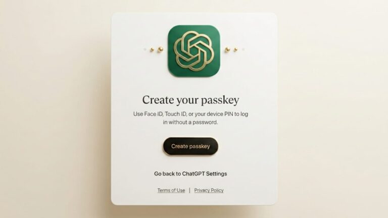 How to Secure Your OpenAI Account Using Passkeys (Complete Beginner Guide)